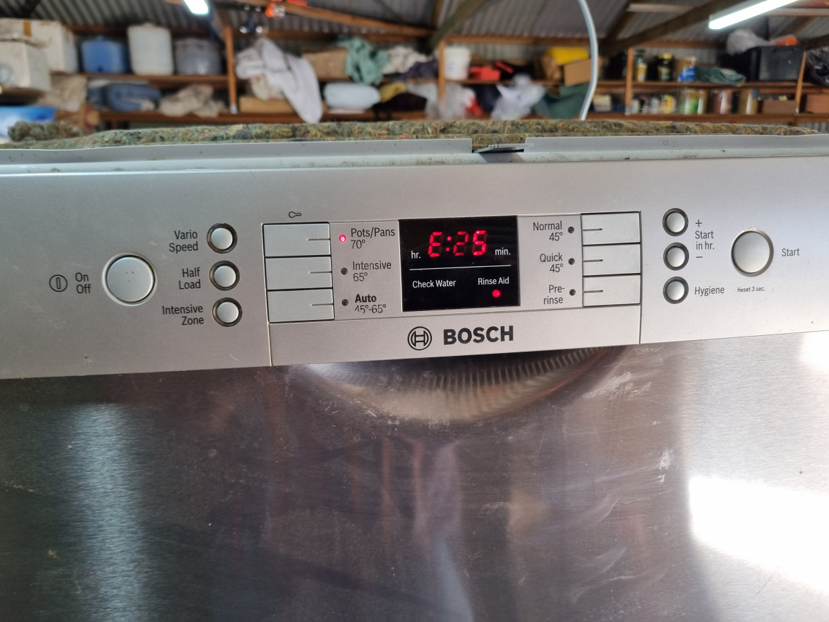 Bosch Dishwasher E25 Error Repair in Armidale